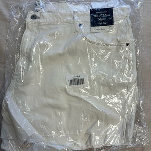 Abercrombie & Fitch Curve 4” Mom Shorts, size 22